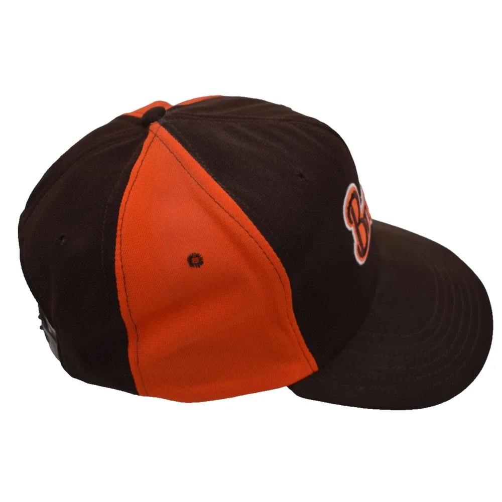 Vintage Cleveland Browns Snapback Hat Cap -- Adult Small / Medium -- Made in USA